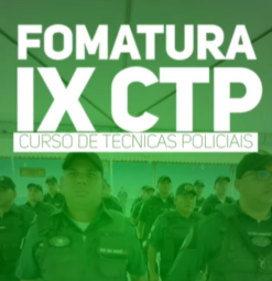 Encerramento do 9º CTP PMRR em Pacaraima